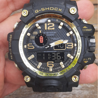 G-Shock Mudmaster Azul com Caixaria Preta e Detalhes Azuis