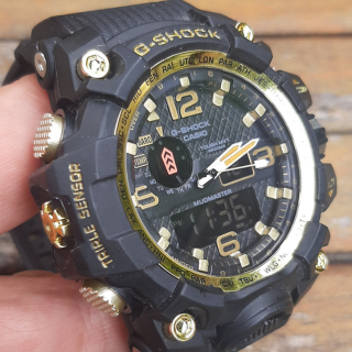 G-Shock Mudmaster Azul com Caixaria Preta e Detalhes Azuis