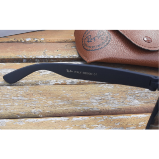 Linha Ray Ban Bambu Natural Preto