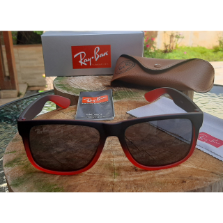 Linha Ray Ban Bambu Natural Vermelho