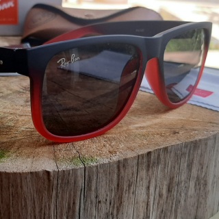 Linha Ray Ban Bambu Natural Vermelho