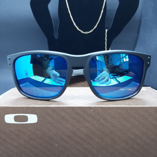 Oakley Holbrook Preto com Lente azul