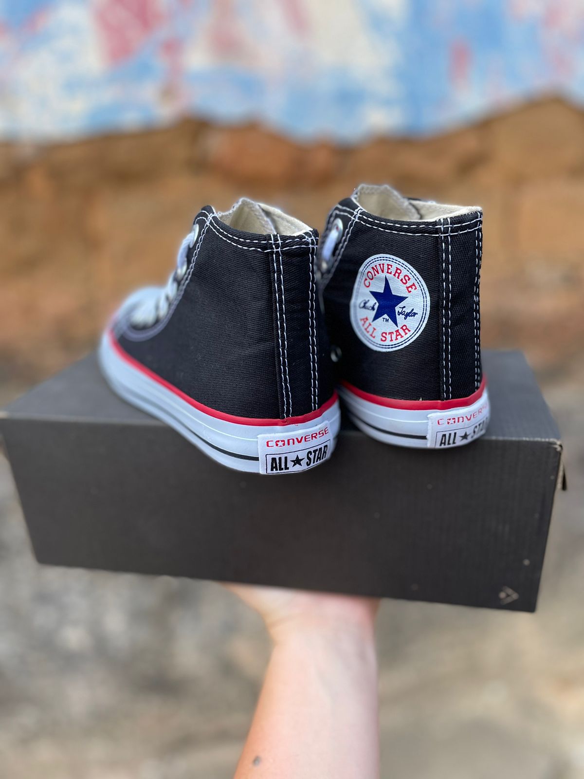 Tênis Botinha All Star Feminino Vulcanizado Preto