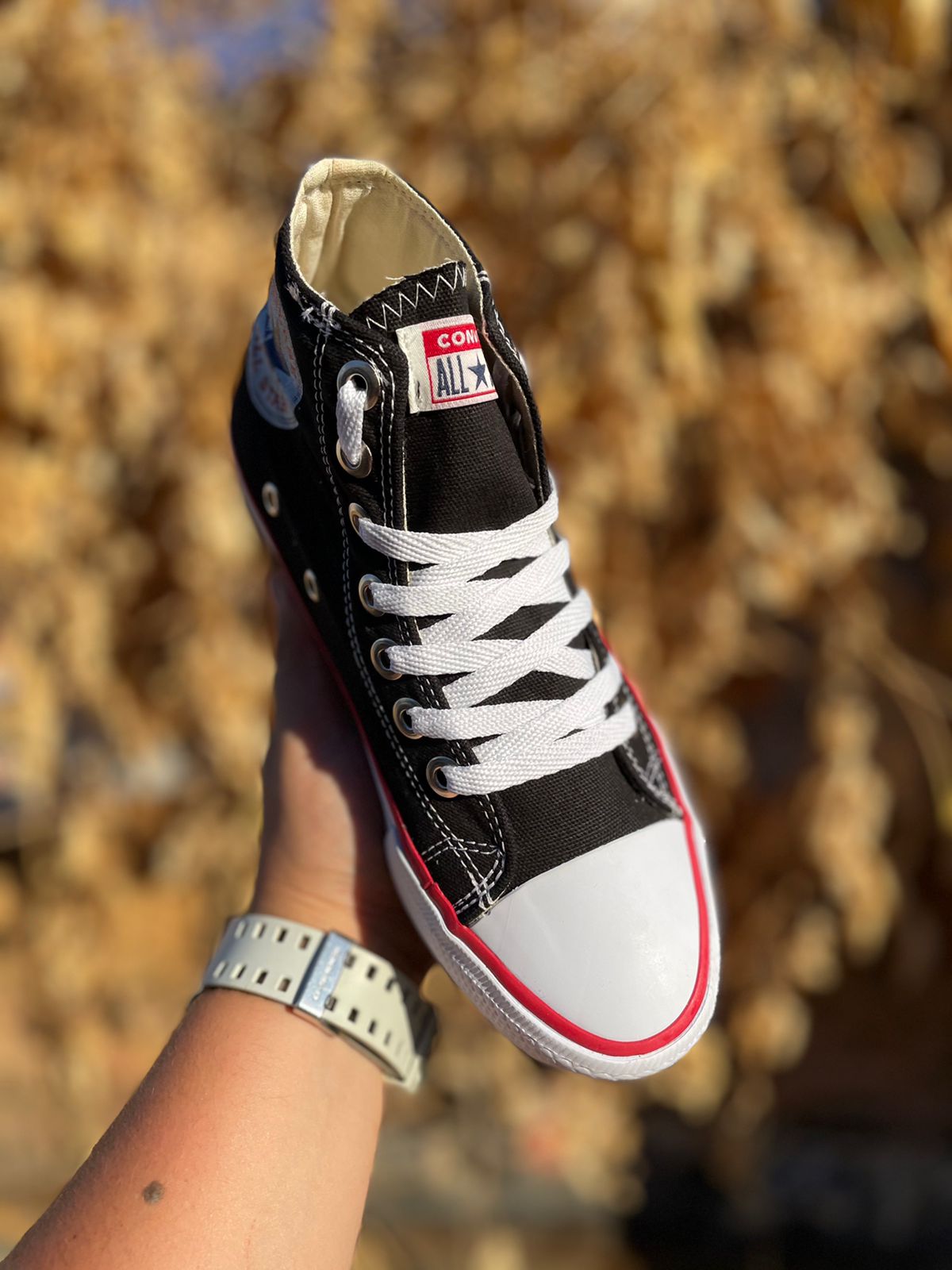 Tênis Botinha All Star Feminino Vulcanizado Preto