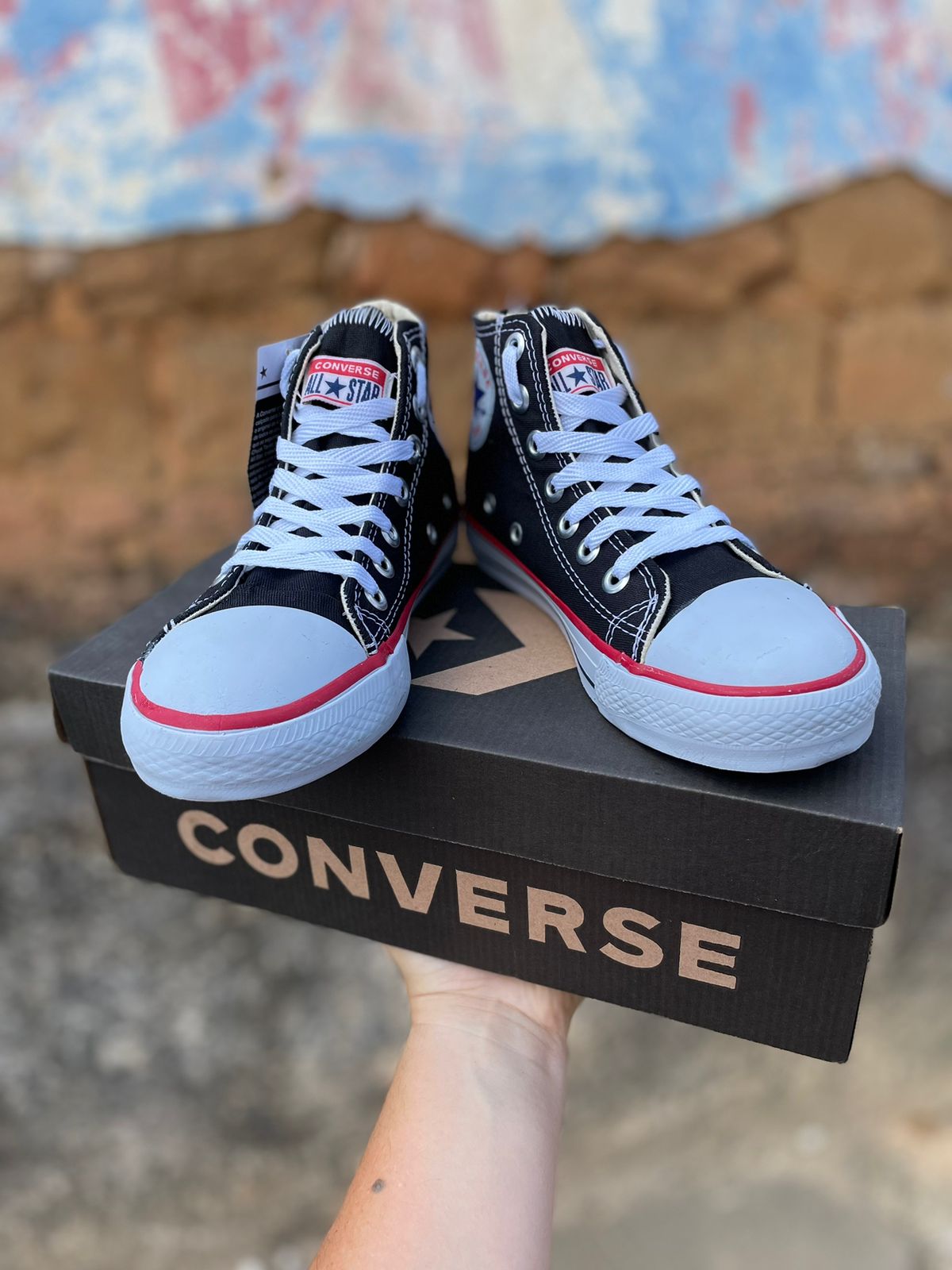 Tênis Botinha All Star Feminino Vulcanizado Preto