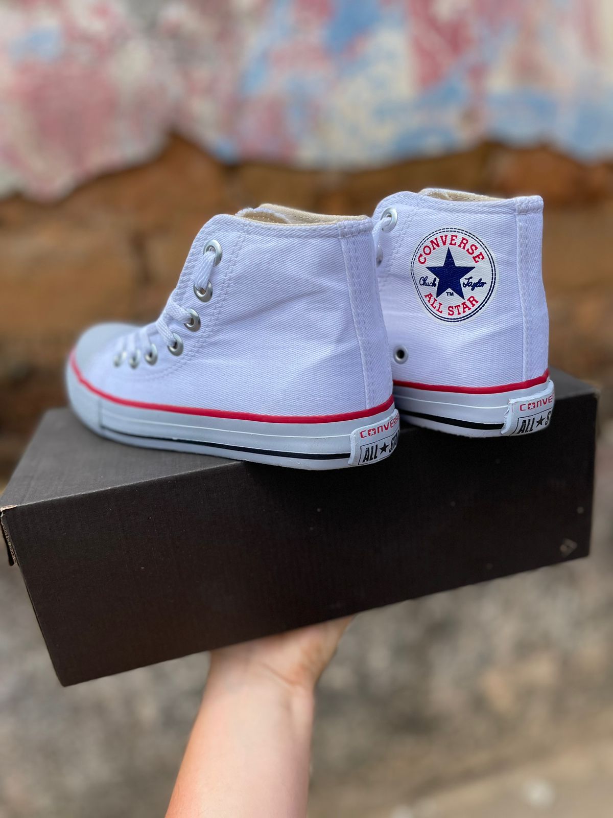Tênis Botinha All Star Feminino Vulcanizado Branco