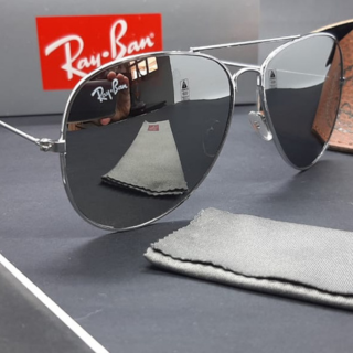 Óculos de Sol Ray Ban Aviador RB3026 Prata