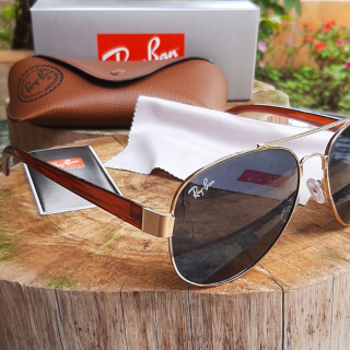 Óculos de Sol Ray Ban Aviador RB3032 Lentes Escuras