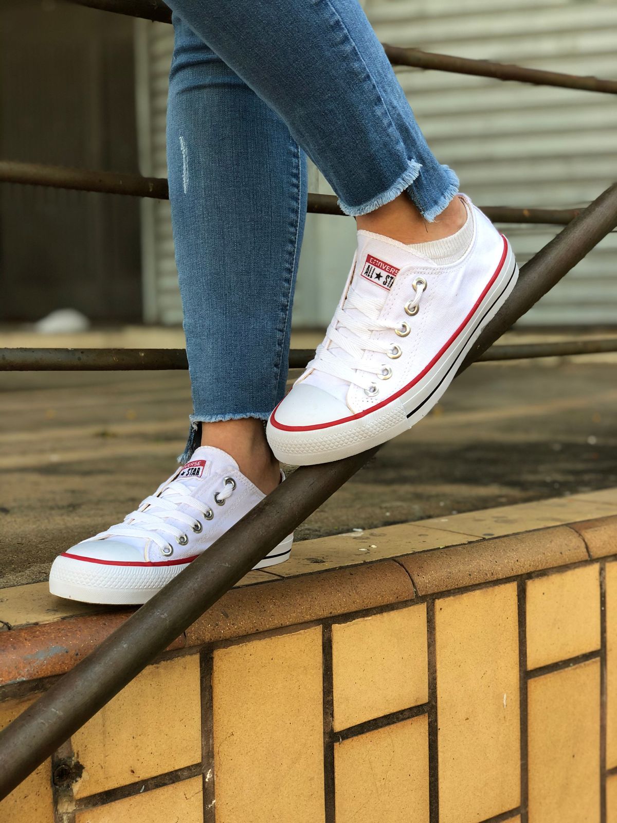 Tênis Cano Curto All Star Unissex Branco