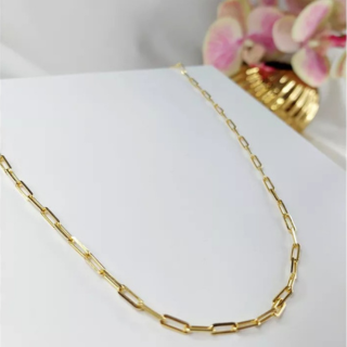 Colar Corrente Cartier 1.0 Folheado em Ouro18K