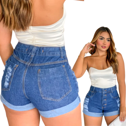 Short Jeans Feminino
