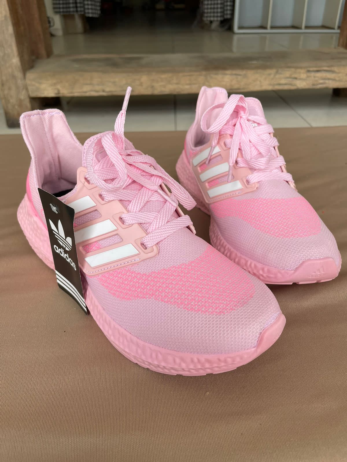 Tênis Ultraboost 21 Feminino Adidas Rosa