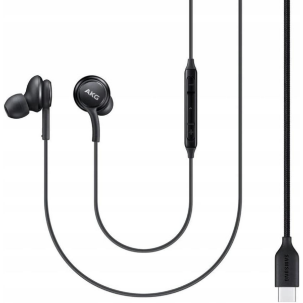 Fone De Ouvido Estéreo Akg Usb-c Original Samsung Preto