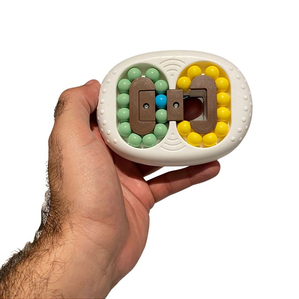 Cubo Magico Magic Bean Quebra-cabeça IQ Ball Rotating Puzzle