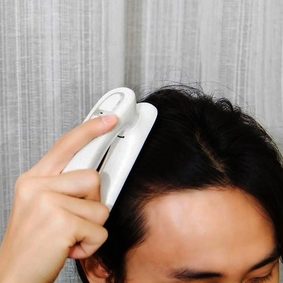 Modelador Alisador Cabelo Chapinha Barba Masculino Giratória