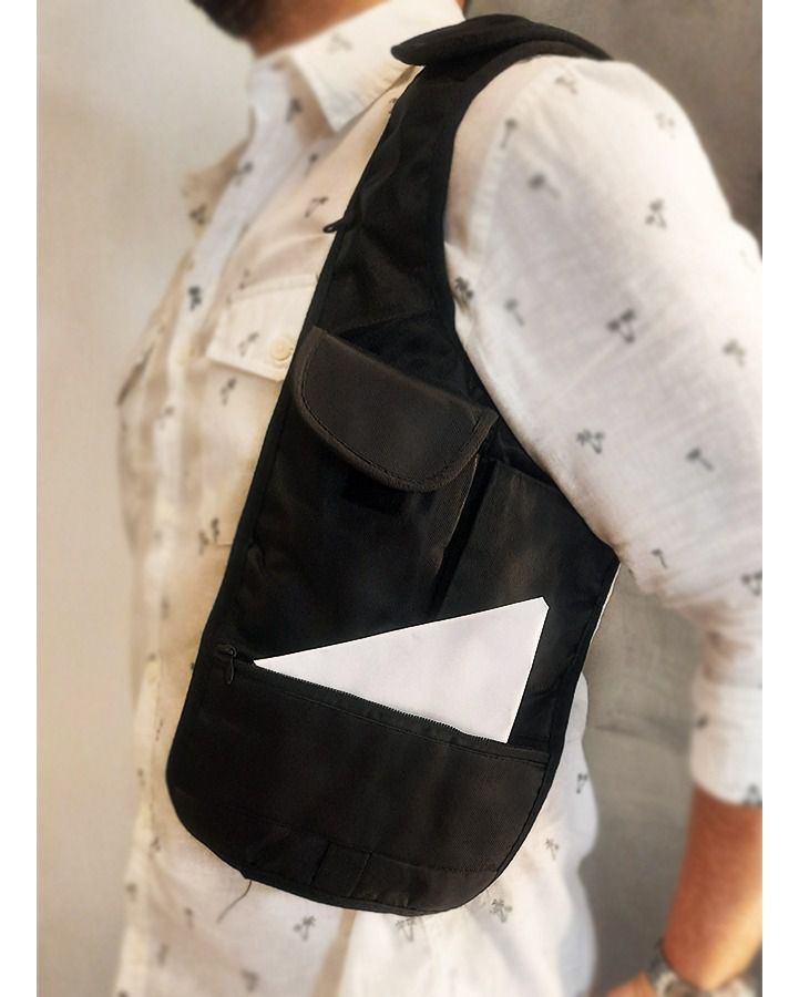 Bolsa Oculta De Ombro Antifurto Com Armazenamento