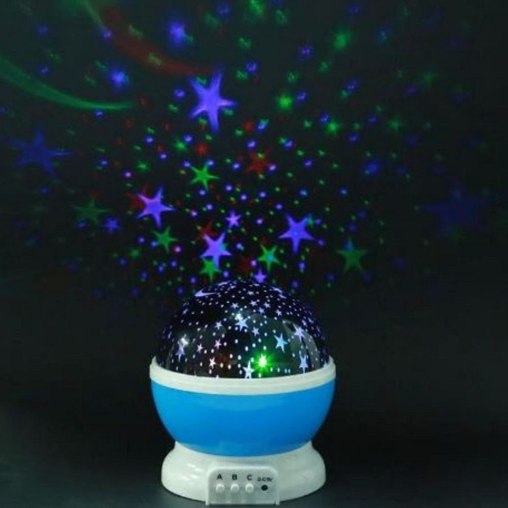 Luminaria Projetor Estrela 360 Star Night Light