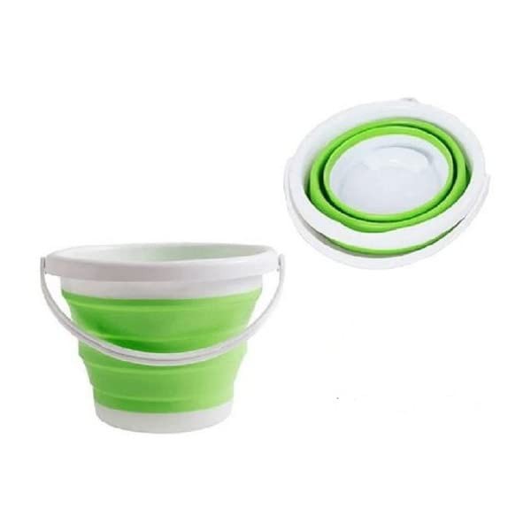 Balde Retratil Dobravel Silicone Portatil 10 Litros