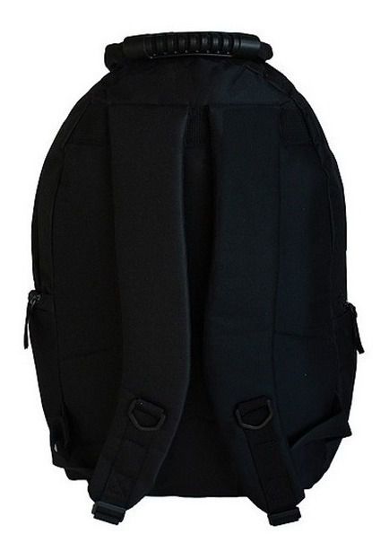 Mochila Unissex Resistente Preta Passeio Escolar Caminhada
