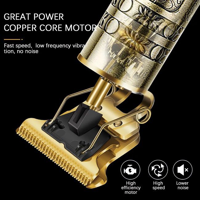 Maquina De Cortar Cabelo Barba Buda Profissional Aparador