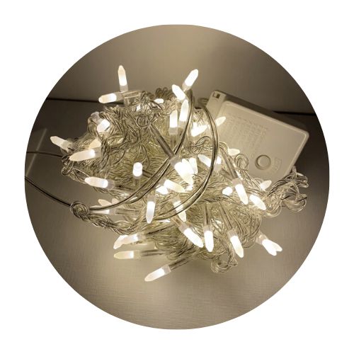 100 lâmpadas de Luz de Led Cordão de 10 Metros 8 Funções