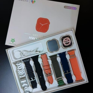 Smartwatch Hw Ultra 2 Com 7 Pulseiras + Case Chat GPT Lançamento