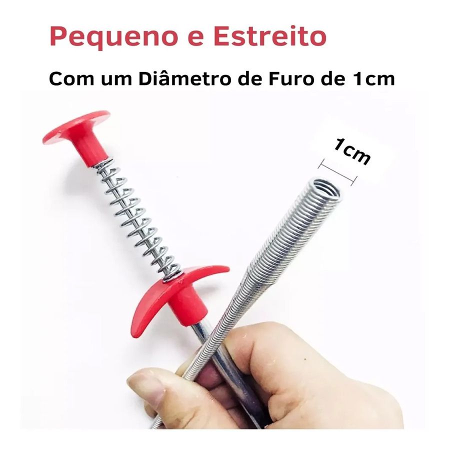 Desentupidor Limpador Pegador Garras Para Pias Ralos Canos