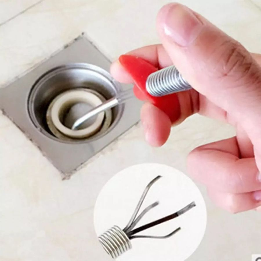 Desentupidor Limpador Pegador Garras Para Pias Ralos Canos