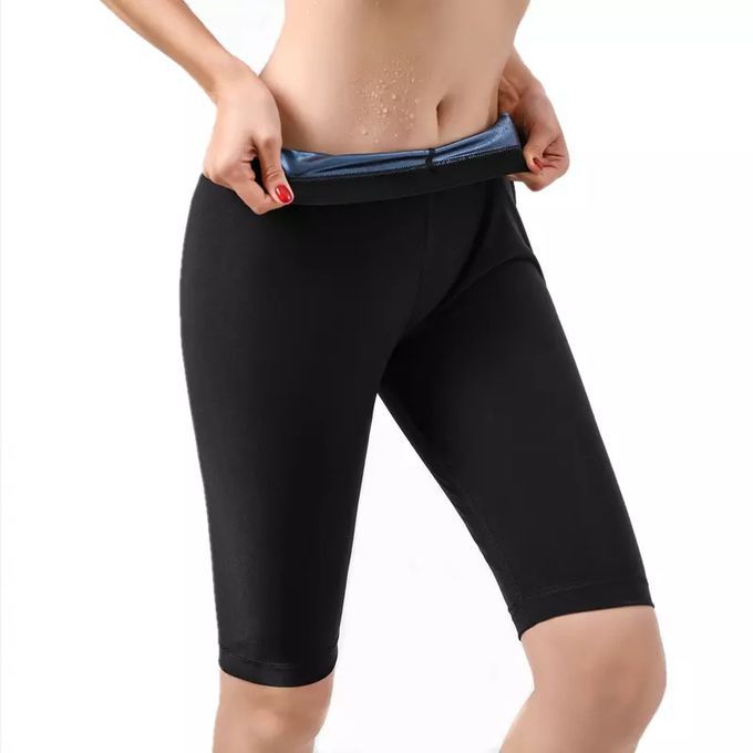 Calça Bermuda Sauna Térmica Queima Gordura Feminina Sweat