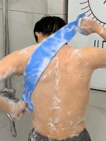 Esfoliante Corporal Banho Escova Silicone Limpeza