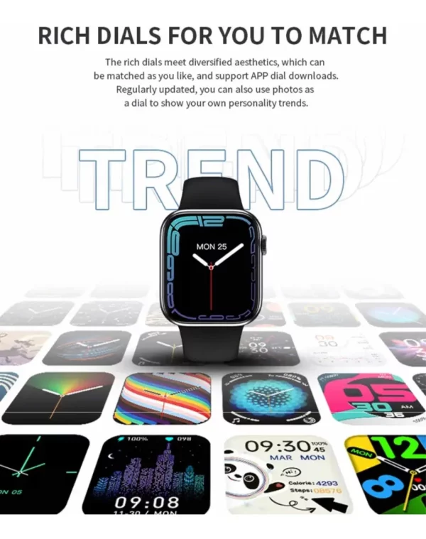 Smartwatch Original Hw67 Carregador Indução Novo 41mm Nf