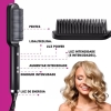 Escova Profissional Pente Alisadora 3 Em 1 Seca Modela Cabelo
