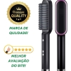 Escova Profissional Pente Alisadora 3 Em 1 Seca Modela Cabelo
