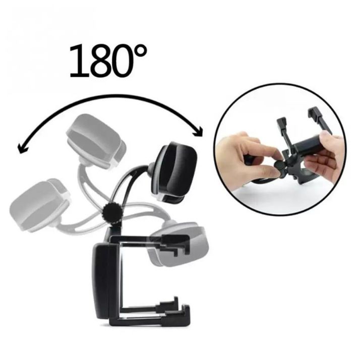 Suporte Veicular Retrovisor De Carro Celular Smartphone Gps