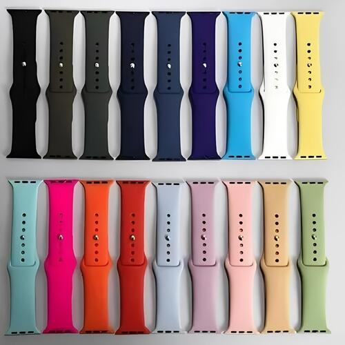 Pulseira Silicone 38|40|41mm - VERMELHO