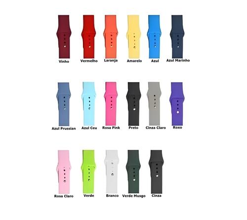 Pulseira Silicone 42|44|45|47|49mm - VINHO