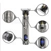 Kemei Km-700h Elétrica Display De Led Corta Barba Cabelo