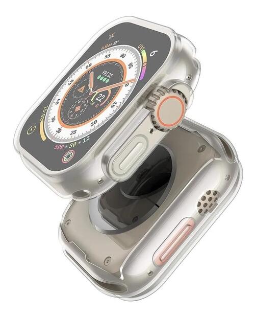 Case Transparente Para Smartwatch Ultra 49mm
