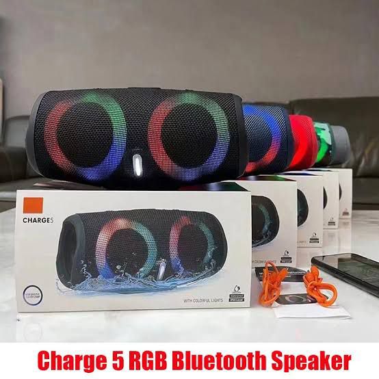 Caixa de som Charge 5 portátil com bluetooth bivolt