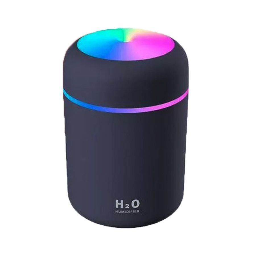 Umidificador H2o Lumen Difusor Usb 300ml Com Led Colorido