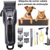 Máquina Tosa Pet Kemei Km-1991 Profissional S/ Fio Bivol