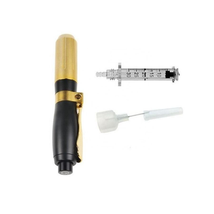 Caneta Pressurizada Para Mesoterapia Intradermoterapia Manual Facial E Corporal