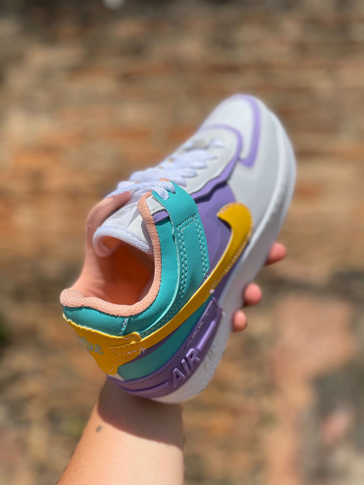 Tênis Air Force Shadow Feminino Nike Colorido