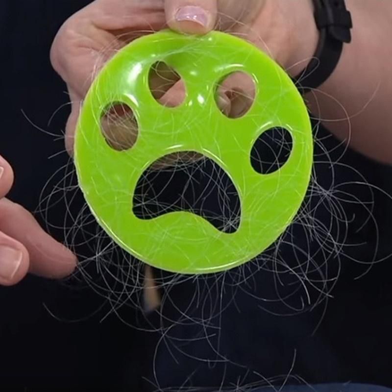 Removedor de Pelos Máquina de Lavar Gato Cachorro Reutilizável 2 Peças