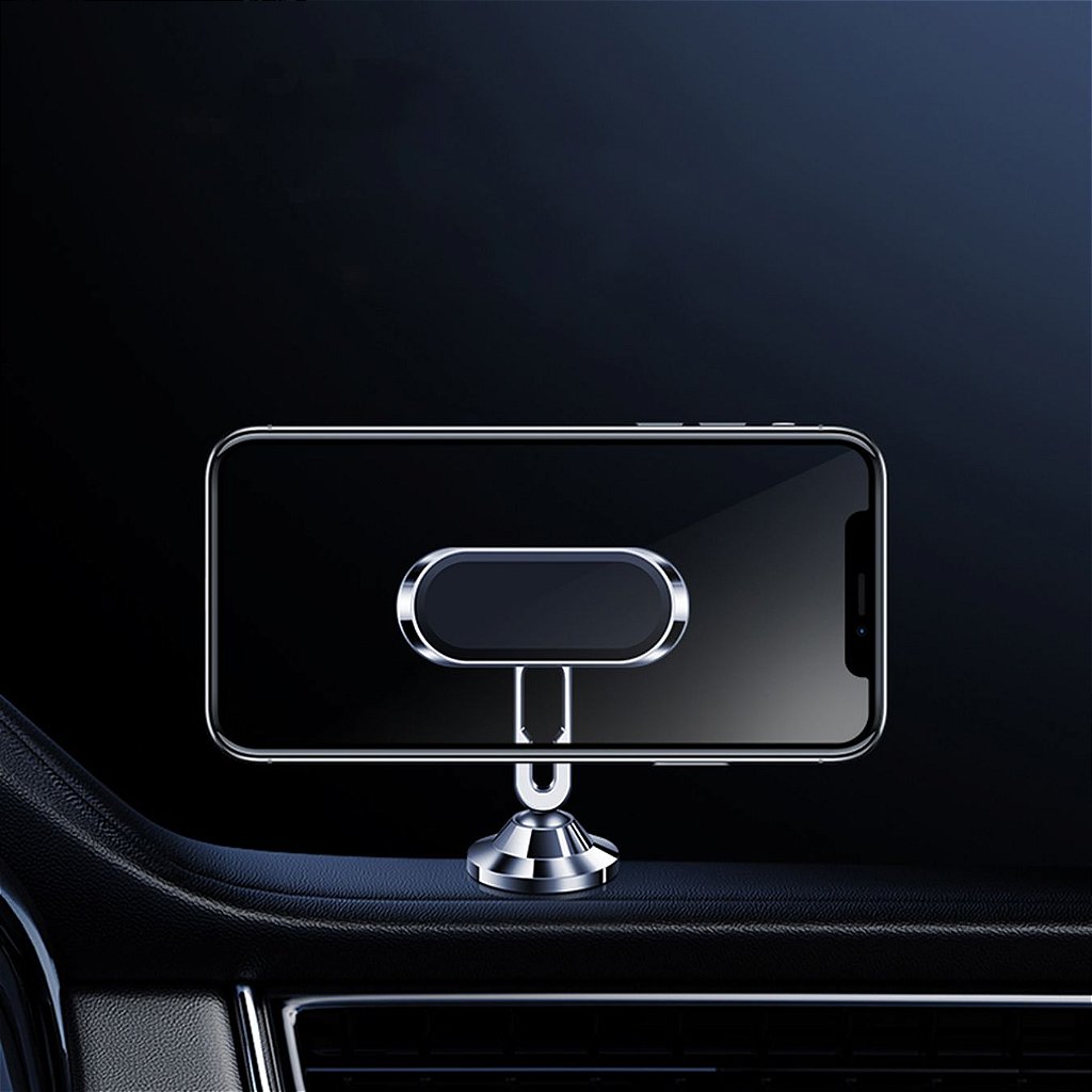 Suporte Celular Automotivo 360° Universal Magnético Para Carro Imã Veicular