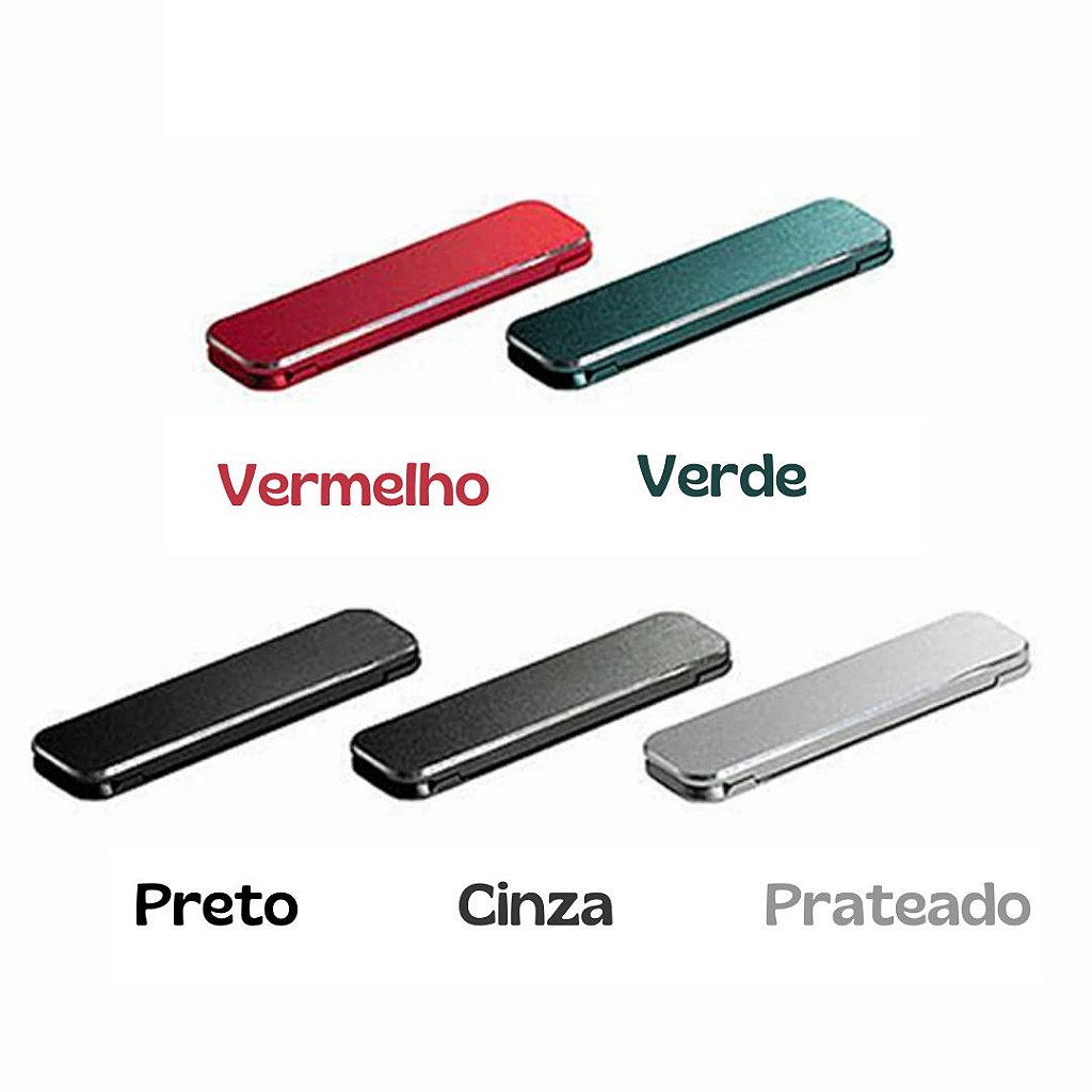 Suporte De Celular Dobrável Portátil De Alumínio Compacto Universal