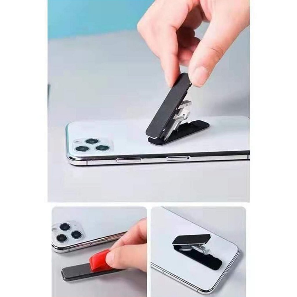 Suporte De Celular Dobrável Portátil De Alumínio Compacto Universal