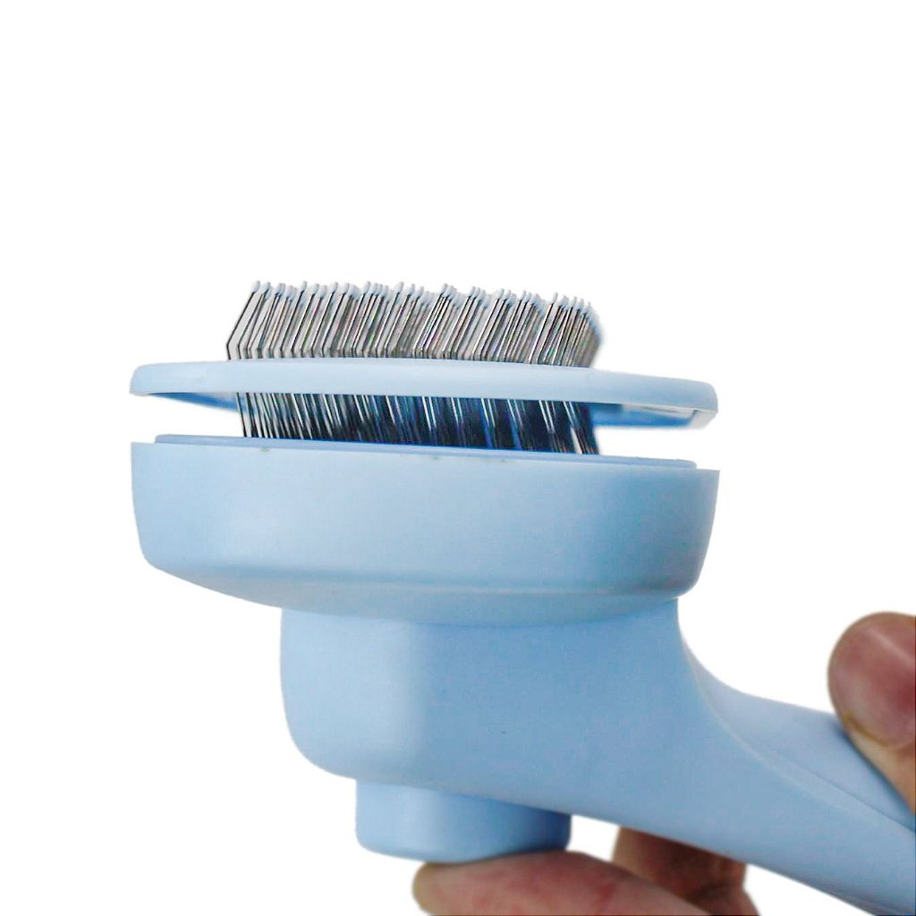 Escova Removedora de Pelos e Massageadora para Pets