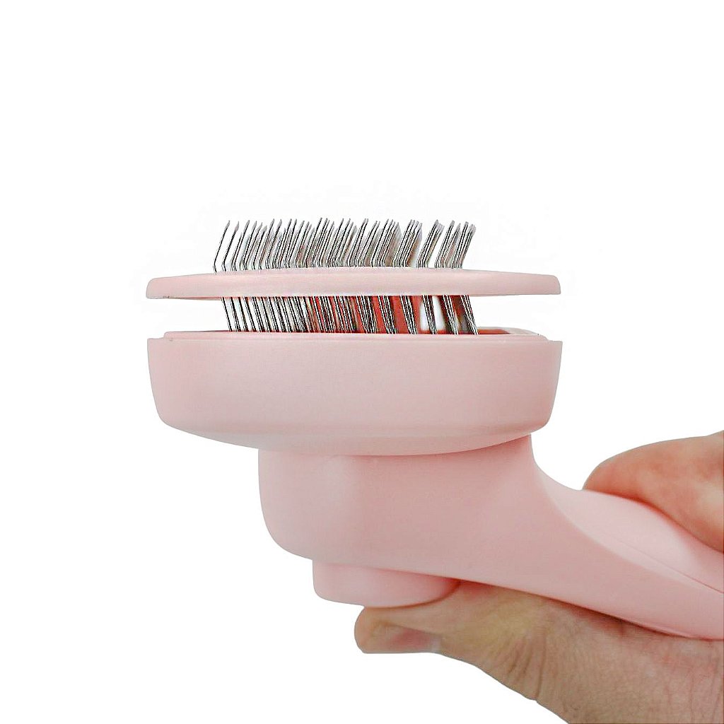 Escova Removedora de Pelos e Massageadora para Pets