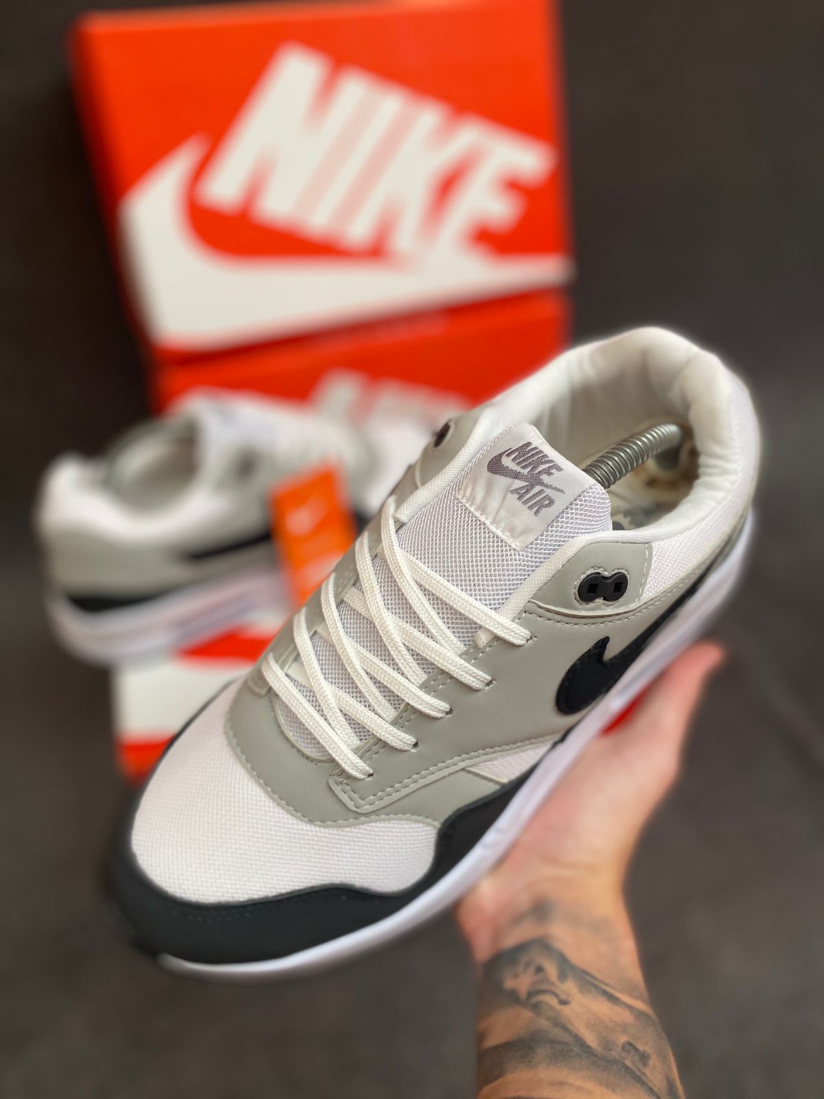 Tênis Air Max 90 Masculino Nike Gelo/Preto